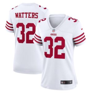 Women's San Francisco 49ers Ricky Watters Nike White Retired Player Game Jersey