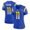 Women's Los Angeles Rams Riley Dixon Nike Royal Game Player Jersey