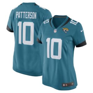 Women's Jacksonville Jaguars Riley Patterson Nike Teal Game Player Jersey