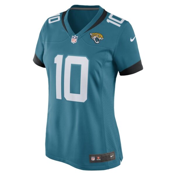 Women's Jacksonville Jaguars Riley Patterson Nike Teal Game Player Jersey