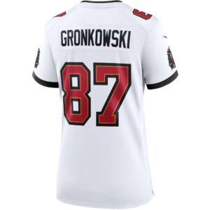 Women's Nike Rob Gronkowski White Tampa Bay Buccaneers Game Jersey