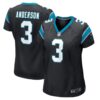 Women's Carolina Panthers Robbie Anderson Nike Black Player Game Jersey