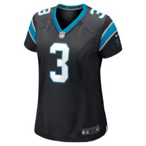 Women's Carolina Panthers Robbie Anderson Nike Black Player Game Jersey