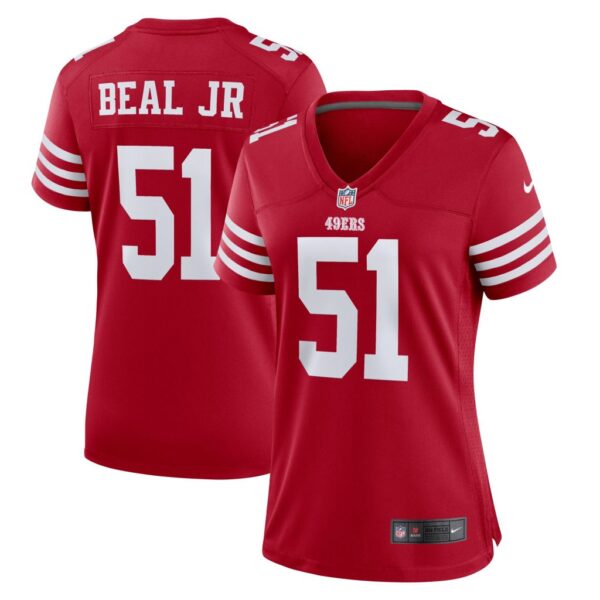 Robert Beal Jr San Francisco 49ers Nike Women's Game Jersey - Scarlet