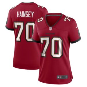 Women's Tampa Bay Buccaneers Robert Hainsey Nike Red Game Jersey