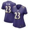 Rock Ya-Sin Baltimore Ravens Nike Women's Game Jersey - Purple