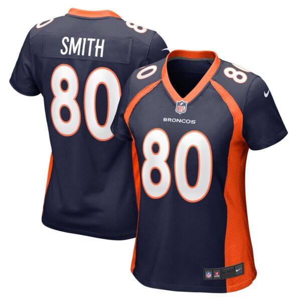 Women's Denver Broncos Rod Smith Nike Navy Retired Player Jersey