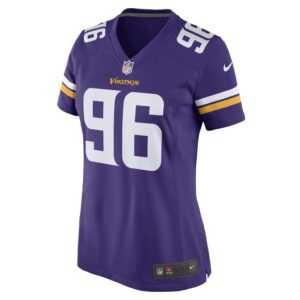 Women's Minnesota Vikings Ross Blacklock Nike Purple Game Player Jersey