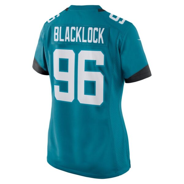 Ross Blacklock Jacksonville Jaguars Nike Women's Team Game Jersey - Teal