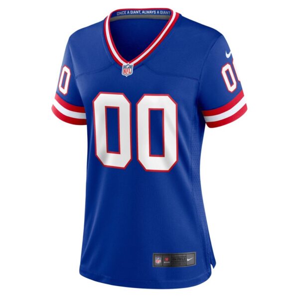 New York Giants Nike Women's Classic Custom Game Jersey - Royal