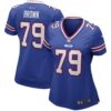 Women's Buffalo Bills Ruben Brown Nike Royal Game Retired Player Jersey