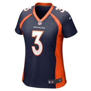 Women's Denver Broncos Russell Wilson Nike Navy Alternate Game Jersey