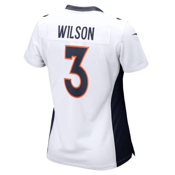 Women's Denver Broncos Russell Wilson Nike White Game Jersey