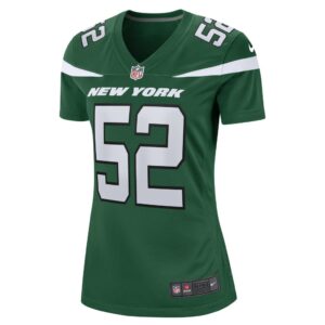 Sam Eguavoen New York Jets Nike Women's Game Jersey - Gotham Green