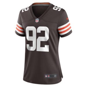 Sam Kamara Cleveland Browns Nike Women's Team Game Jersey - Brown