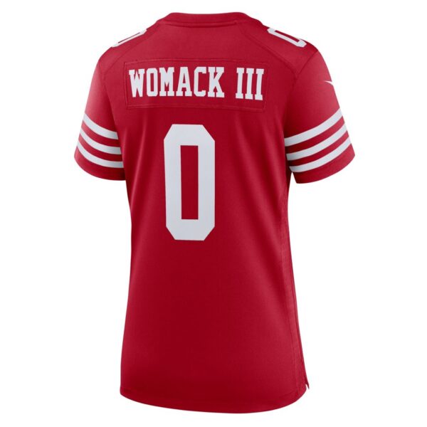 Samuel Womack III San Francisco 49ers Nike Women's Game Jersey - Scarlet