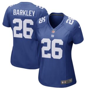 Women's Nike Saquon Barkley Royal New York Giants Player Jersey