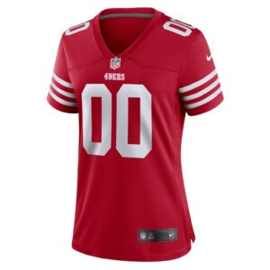 San Francisco 49ers Nike Women's Game Custom Jersey - Scarlet