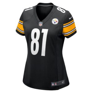 Scotty Washington Pittsburgh Steelers Nike Women's Game Jersey - Black