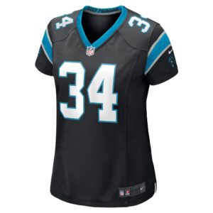 Women's Carolina Panthers Sean Chandler Nike Black Game Jersey