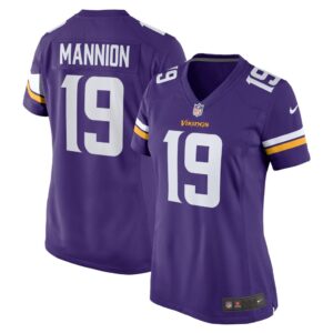 Sean Mannion Minnesota Vikings Nike Women's Game Jersey - Purple