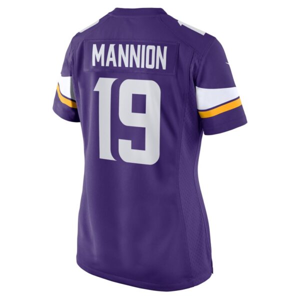 Sean Mannion Minnesota Vikings Nike Women's Game Jersey - Purple