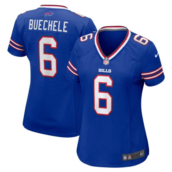 Shane Buechele Buffalo Bills Nike Women's Team Game Jersey - Royal