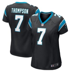 Women's Carolina Panthers Shaq Thompson Nike Black Player Game Jersey