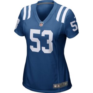 Women's Nike Darius Leonard Royal Indianapolis Colts Game Jersey