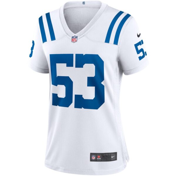 Women's Nike Darius Leonard White Indianapolis Colts Game Player Jersey