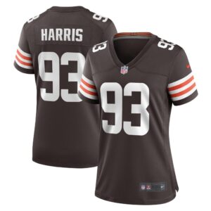 Shelby Harris Cleveland Browns Nike Women's Team Game Jersey - Brown