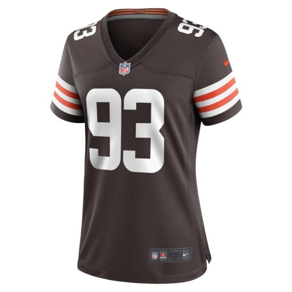 Shelby Harris Cleveland Browns Nike Women's Team Game Jersey - Brown