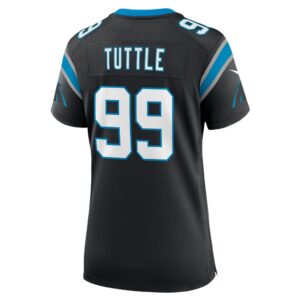 Shy Tuttle Carolina Panthers Nike Women's Game Player Jersey - Black