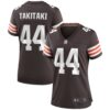 Women's Cleveland Browns Sione Takitaki Nike Brown Game Jersey