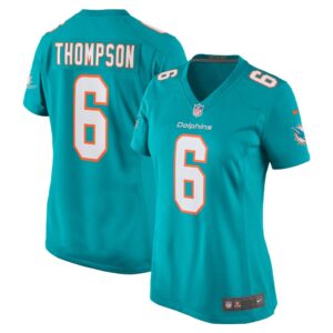 Skylar Thompson Miami Dolphins Nike Women's Team Game Jersey - Aqua