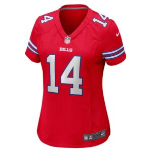 NUT BILLS RED ALT2 14 STEFON DIGGS WOMEN'S NIKE GAME JERSEY JERLADGME