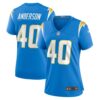 Stephen Anderson Los Angeles Chargers Nike Women's Game Jersey - Powder Blue