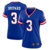 Women's New York Giants Sterling Shepard Nike Royal Classic Player Game Jersey