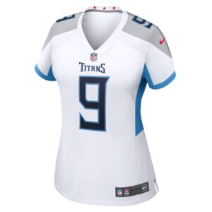 Women's Tennessee Titans Steve McNair Nike White Retired Game Jersey