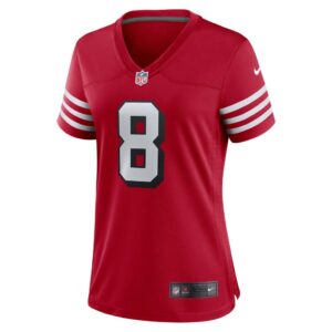 Women's San Francisco 49ers Steve Young Nike Scarlet Alternate Game Jersey