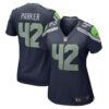 Women's Seattle Seahawks Steven Parker Nike College Navy Home Game Player Jersey