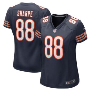 Women's Chicago Bears Tajae Sharpe Nike Navy Game Player Jersey