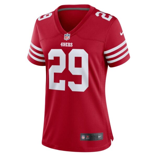 Women's San Francisco 49ers Talanoa Hufanga Nike Scarlet Game Player Jersey