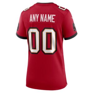 Nike Tampa Bay Buccaneers Women's Custom Game Jersey - Red