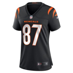 Women's Cincinnati Bengals Tanner Hudson Nike Black Home Game Player Jersey