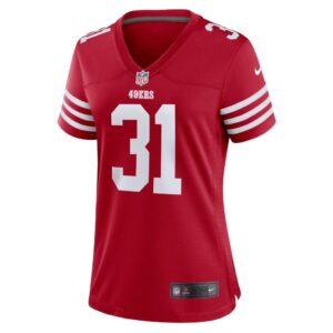 Women's San Francisco 49ers Tashaun Gipson Sr. Nike Scarlet Home Game Player Jersey