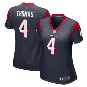 Tavierre Thomas Houston Texans Nike Women's Team Game Jersey - Navy