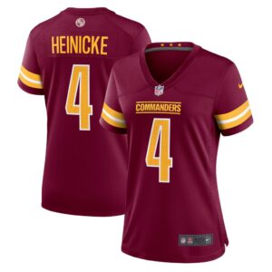 Women's Washington Commanders Taylor Heinicke Nike Burgundy Player Game Jersey