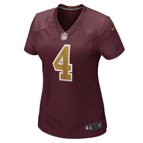 Women's Washington Football Team Taylor Heinicke Nike Burgundy Alternate Player Game Jersey