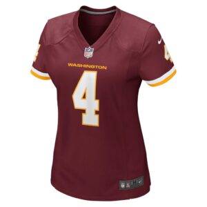 Women's Washington Football Team Taylor Heinicke Nike Burgundy Player Game Jersey